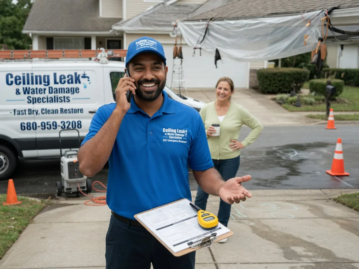 Ceiling Leak Cleanup Amherstdale, WV FAQs